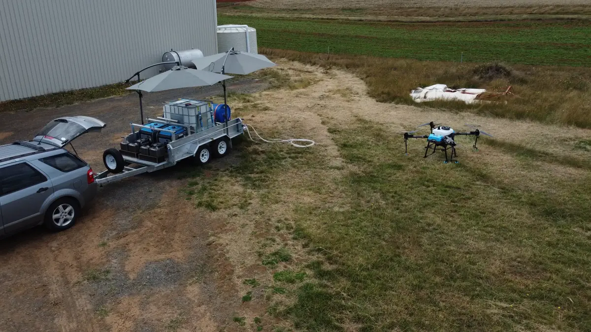 Drone spray